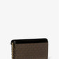 Jet Set Travel Small Signature Logo Clutch Crossbody Bag