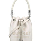Marc Jacobs Logo Debossed Drawstring Mini Bucket Bag