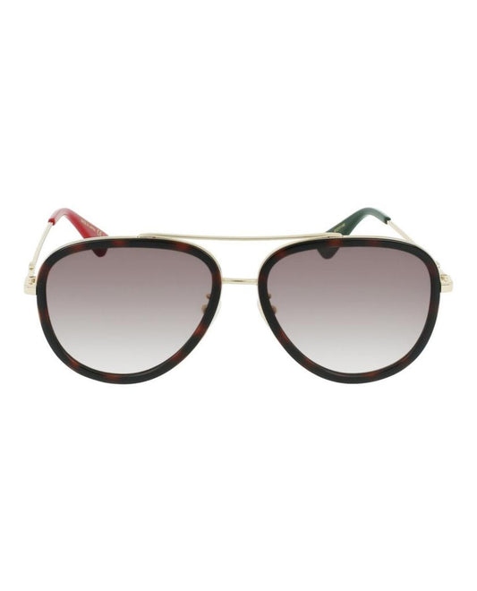 Aviator-Style Metal Sunglasses