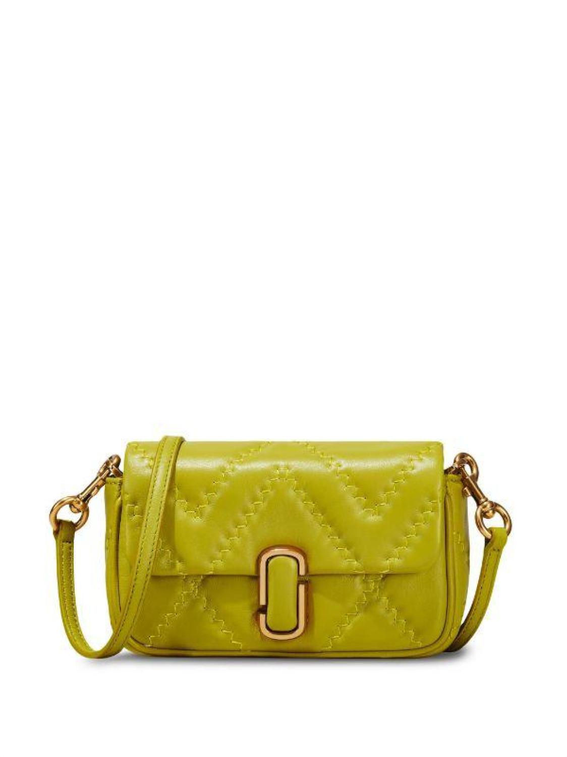 Marc Jacobs Logo Plaque Quilted Shoulder Bag