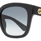Gucci Women's Square Sunglasses GG1338SK 003 Black 54mm