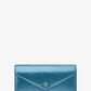 Jet Set Travel Large Metallic Envelope Wallet