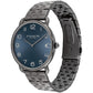 Men's Elliot Gray Stainless Steel Bracelet Watch 40mm