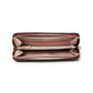 Ava Pebbled Leather Zip Around Continental Wristlet