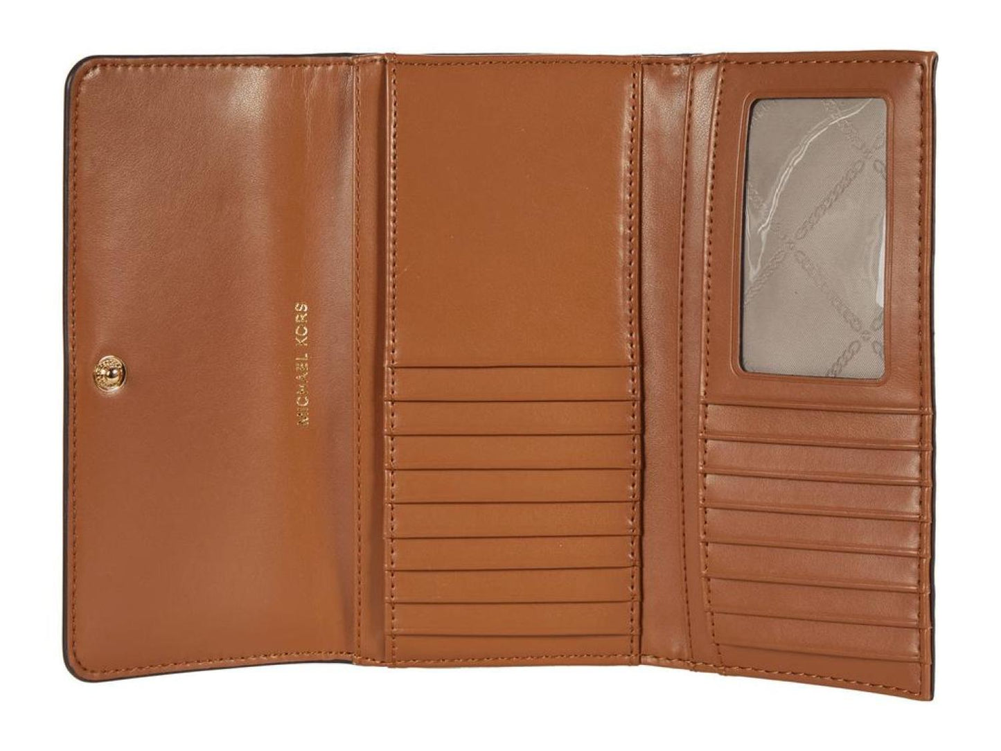 Jet Set Charm Large Trifold Wallet