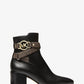 Rory Faux Leather and Logo Ankle Boot