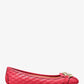 Fulton Logo Embossed Faux Leather Moccasin