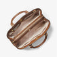 Camille Large Pebbled Leather Satchel