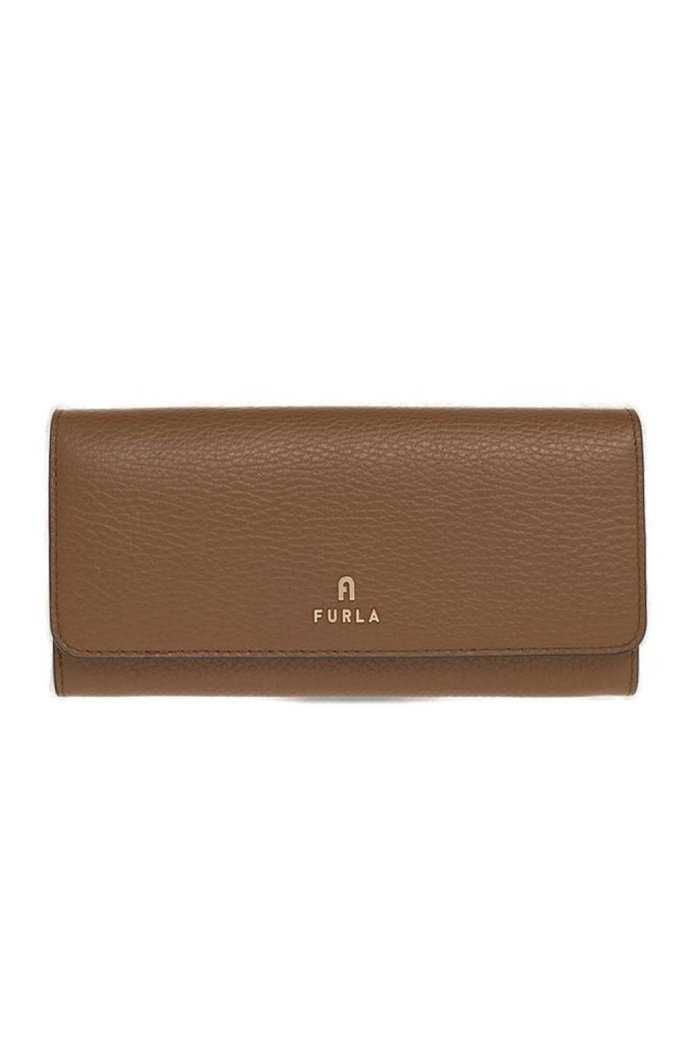 Furla Logo-Lettering Continental Wallet