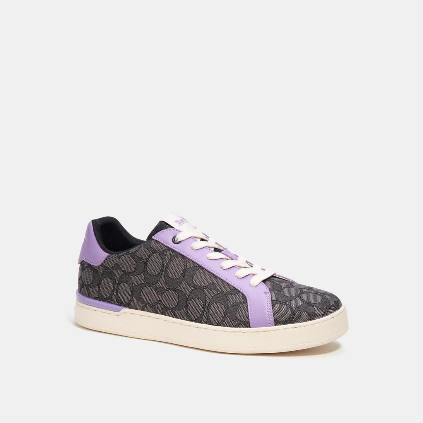 Coach Outlet Clip Low Top Sneaker In Signature Jacquard