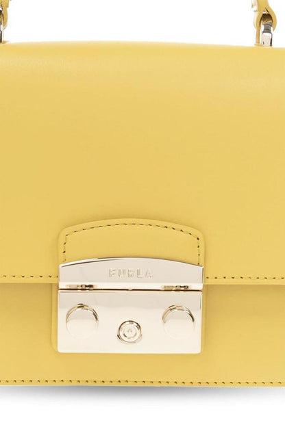 Furla Metropolis Push-Lock Detailed Mini Top Handle Bag