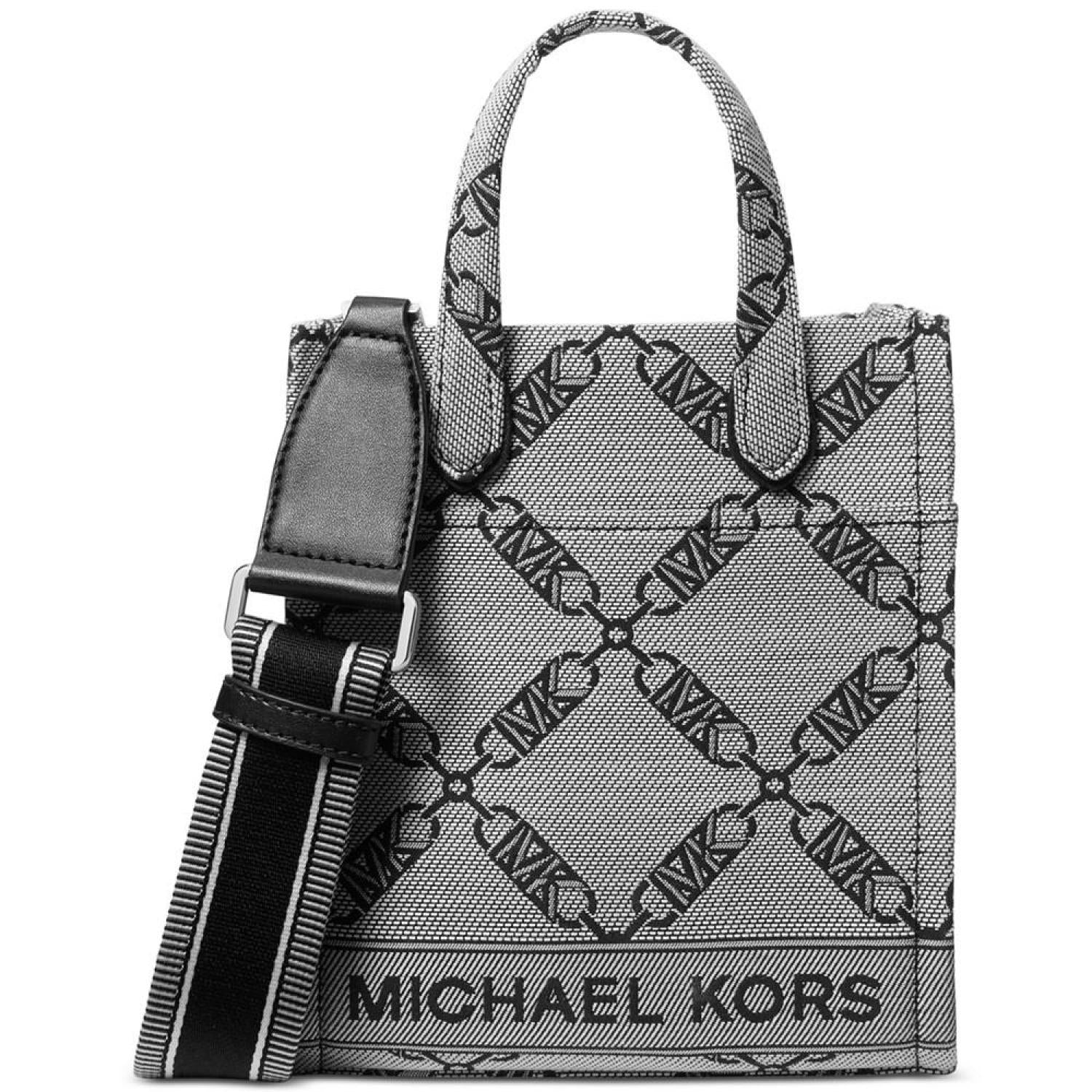 Gigi Logo Extra Small North South Shopper Tote Crossbody