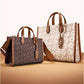 Gigi Large Empire Signature Logo Tote Bag
