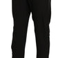 Guess  Polyester High Waist Cropped Trousers Women's Pants