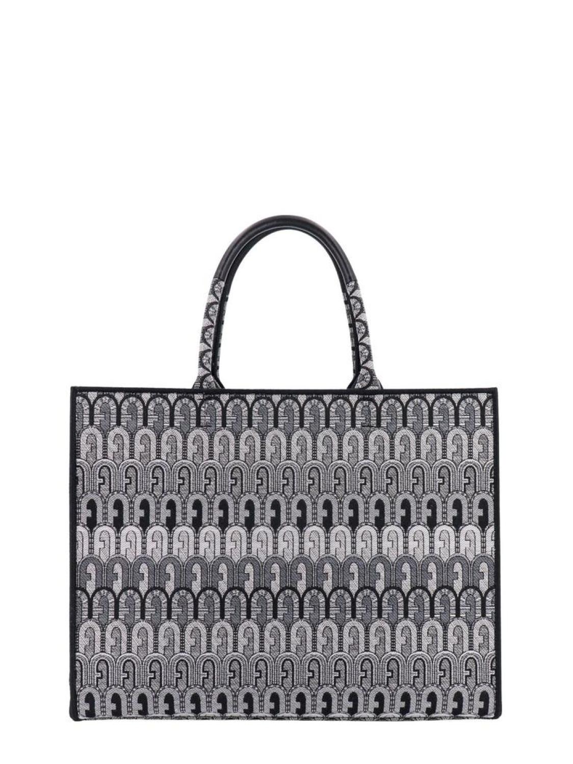 Furla Opportunity Jacquard Top Handle Bag