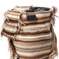 Chloe Jorge Medium Cashmere & Leather Bucket Bag