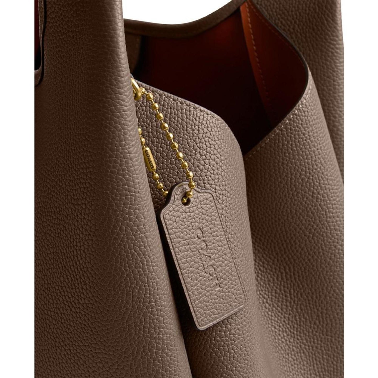 Lana Polished Pebble Leather Shoulder Bag