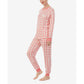 Women's Soft Knit Long Sleeve 2 Piece Pajama Set