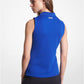 Golf Logo Piqué Sleeveless Polo Shirt