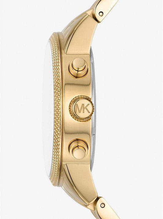 Oversized Hutton Gold-Tone Watch