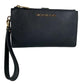 Michael Kors Jet Set  Saffiano Leather Double Zi hone Wristlet Wallet