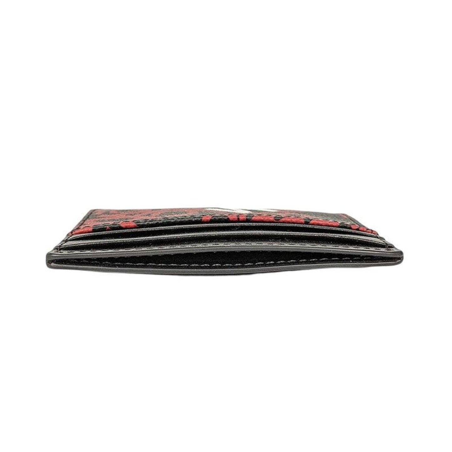 Michael Kors  Slim MK Signature Leather Tall Card Case & MK Gift-bag