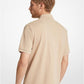 Cotton Half-Zip Polo Shirt