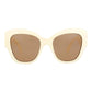 Cat Eye-Frame Injection Sunglasses
