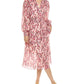 Marchesa Notte Floral Midi Dress