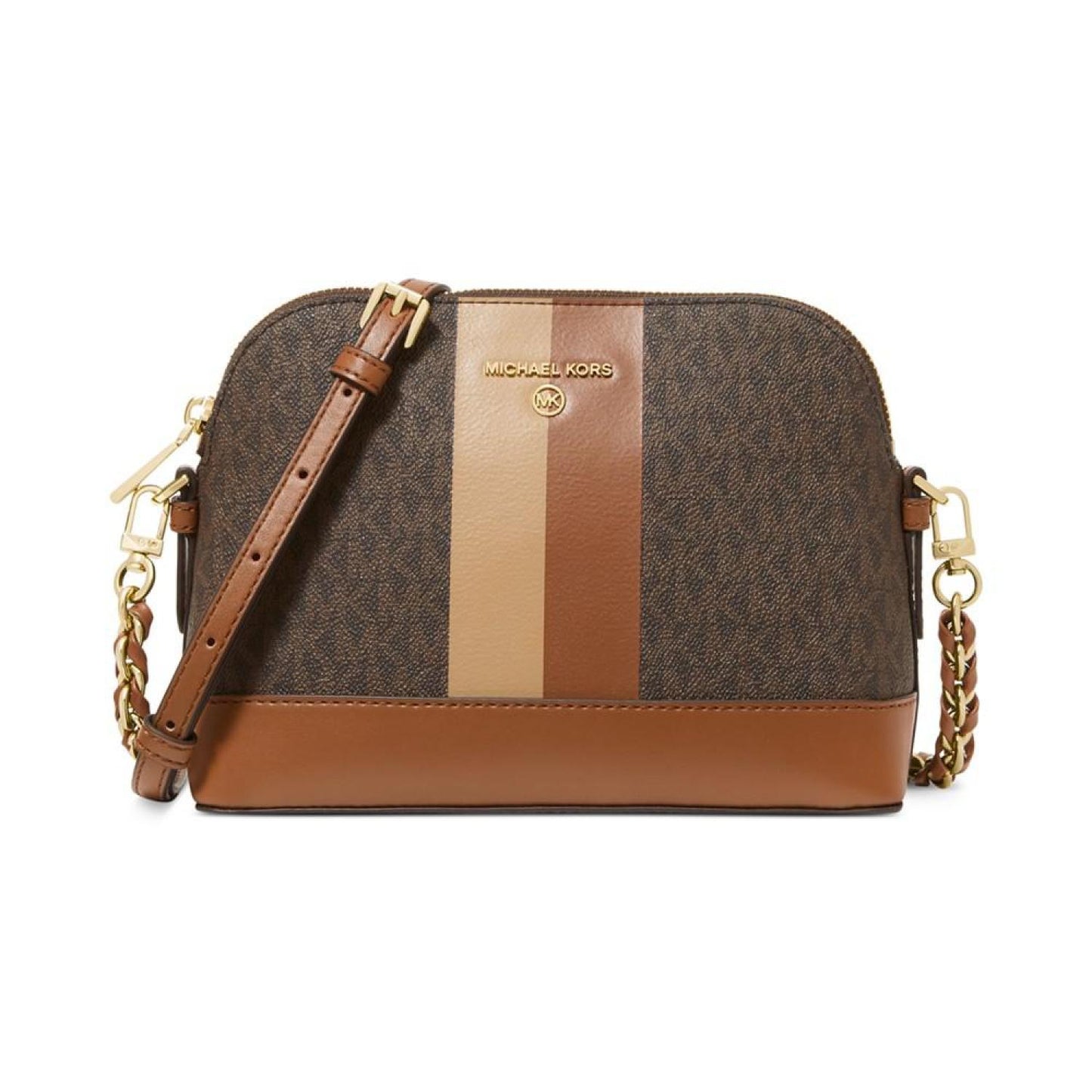 Logo Jet Set Charm Small Dome Crossbody