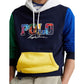 Logo Color-Blocked Fleece Hoodie