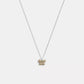 Coach Outlet Pavé Butterfly Pendant Necklace
