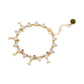 Gold-Tone Cubic Zirconia Martini Tennis Bracelet