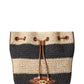 Raffia Large Andie Drawstring Bag