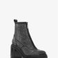 Cyrus Embellished Scuba Ankle Boot