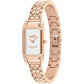 Women's Cadie Signature C Rose Gold-Tone Stainless Steel Bangle Watch, 28.5 x 17.5mm