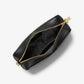 Jet Set Medium Leopard Print Calf Hair Crossbody Bag