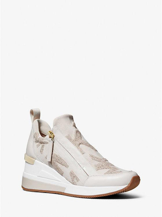 Willis Logo Stretch Knit Trainer
