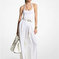 Linen Gauze Palazzo Pants