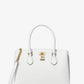 Ruby Medium Saffiano Leather Satchel