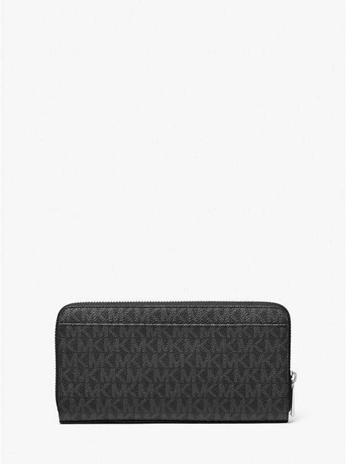 Cooper Logo Stripe and Faux Leather Smartphone Wallet
