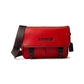 League Messenger Bag in Color-Block Leather