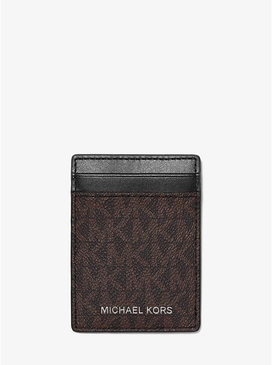 Logo Card Case with Bill Clip