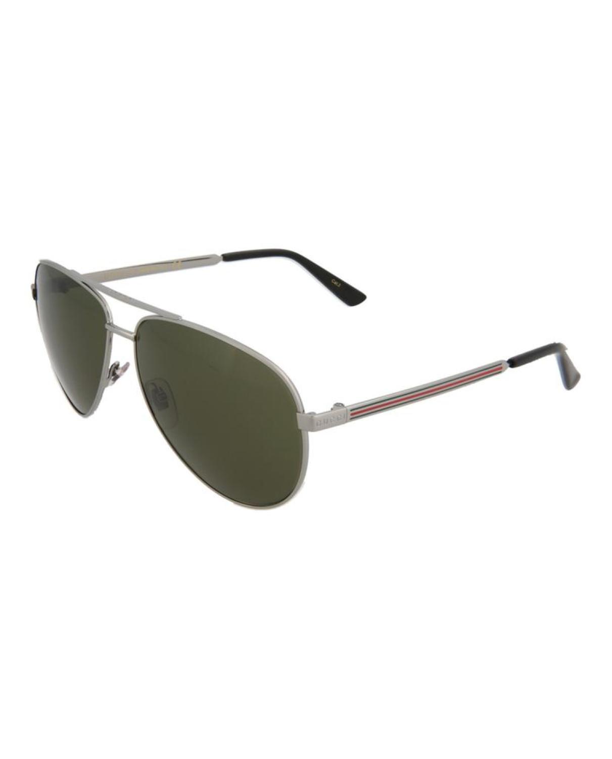 Aviator-Style Metal Sunglasses