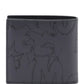 Alexander mcqueen graffiti bi-fold wallet