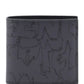 Alexander mcqueen graffiti bi-fold wallet