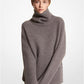 Wool Blend Turtleneck Sweater