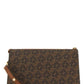 Michael Michael Kors Monogram Jacquard Zipped Crossbody Bag