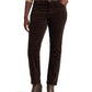 Plus Size Corduroy Mid-Rise Straight Pants