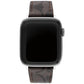 Mahogany Canvas 42/44/45mm Apple Watch® Band